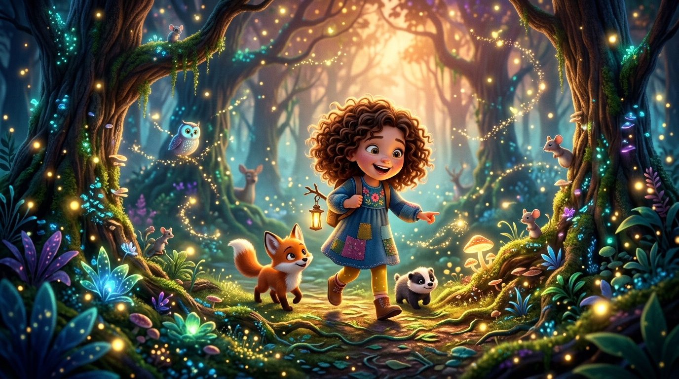 Livre personnalisé — thème Forêt enchantée